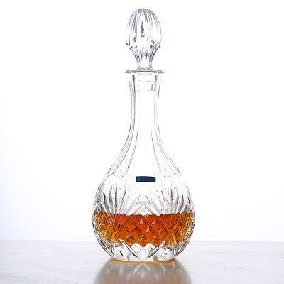 Wine Bottle Decanter Crystal Glass set