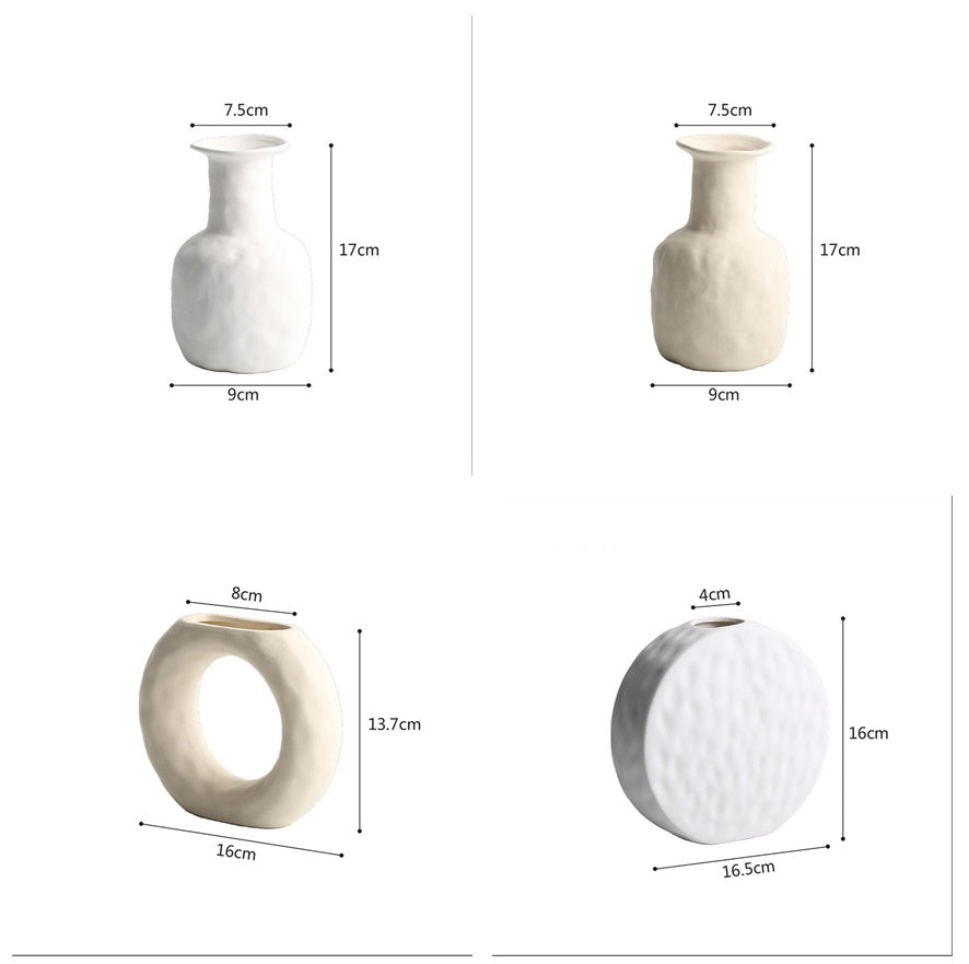Scandinavian Style Ceramics Vases Ornaments