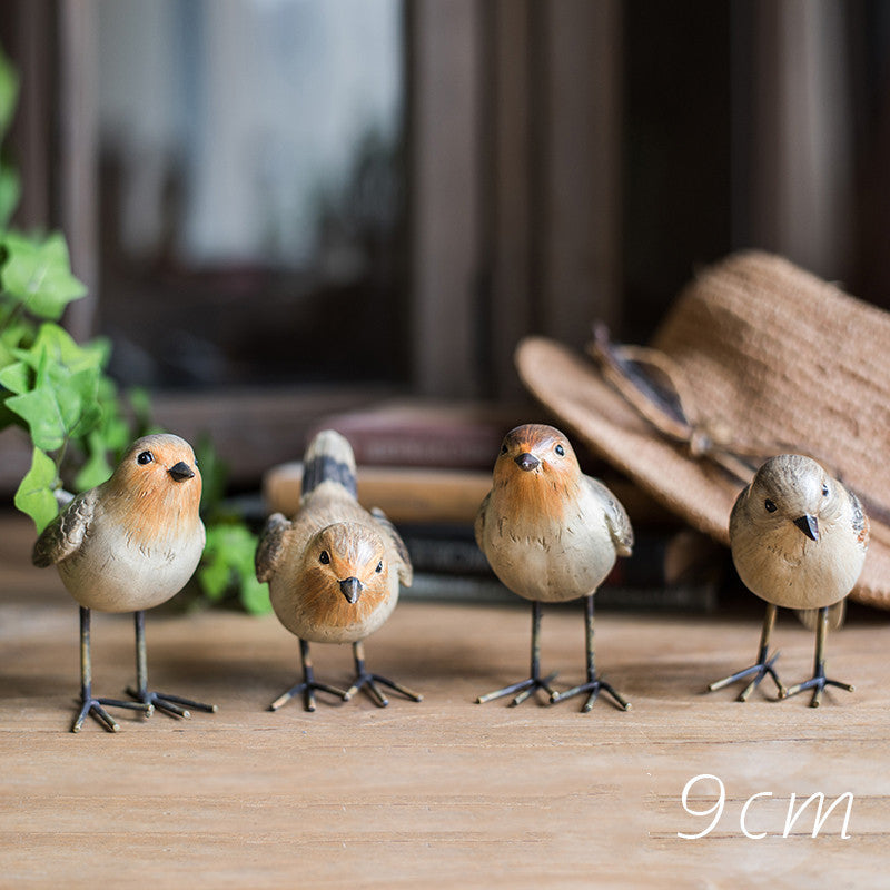 New Resin Bird Sculpture Ornaments