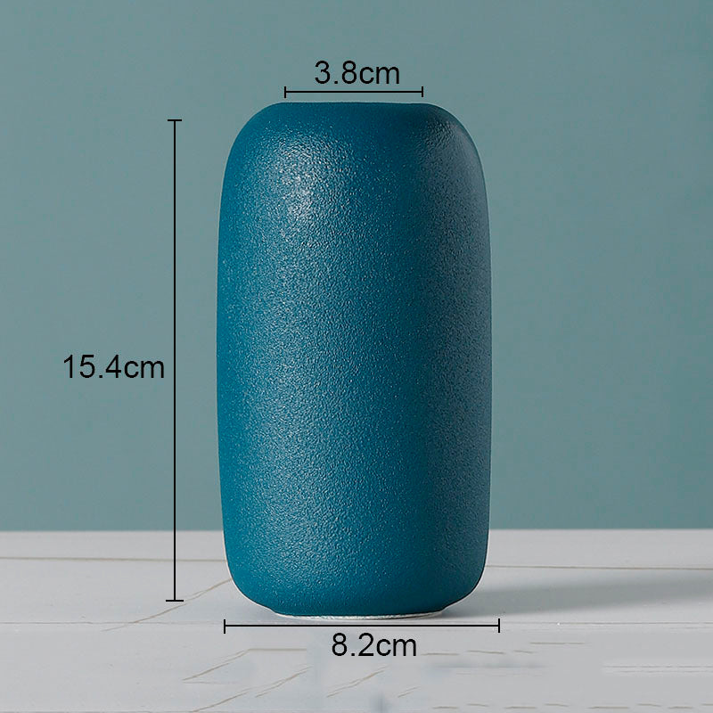Simple Solid Color Ceramic Vases