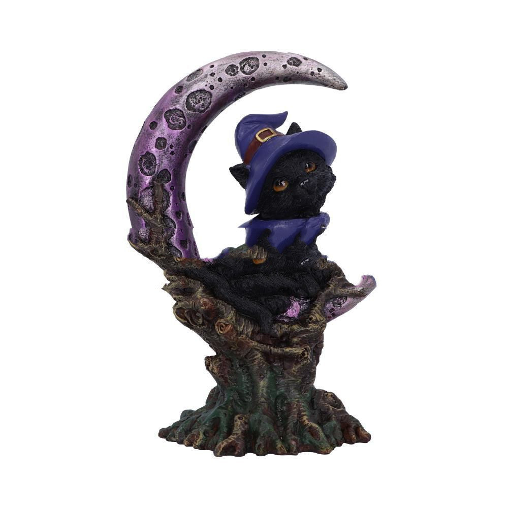 Crescent Cat Sculpture Resin Crafts Ornaments
