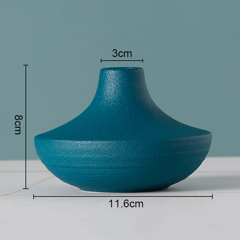 Simple Solid Color Ceramic Vases