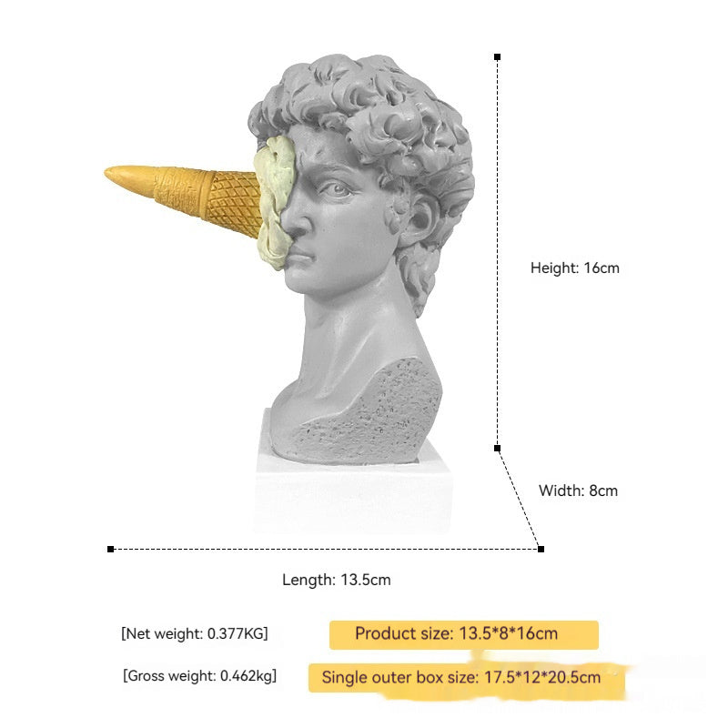 Ice Cream Hit Sculpture Decoration