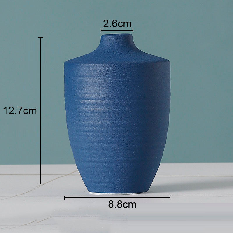 Simple Solid Color Ceramic Vases
