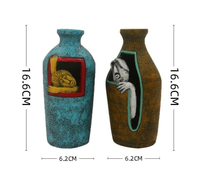 Nordic Style Creative Home Furnishing Vases
