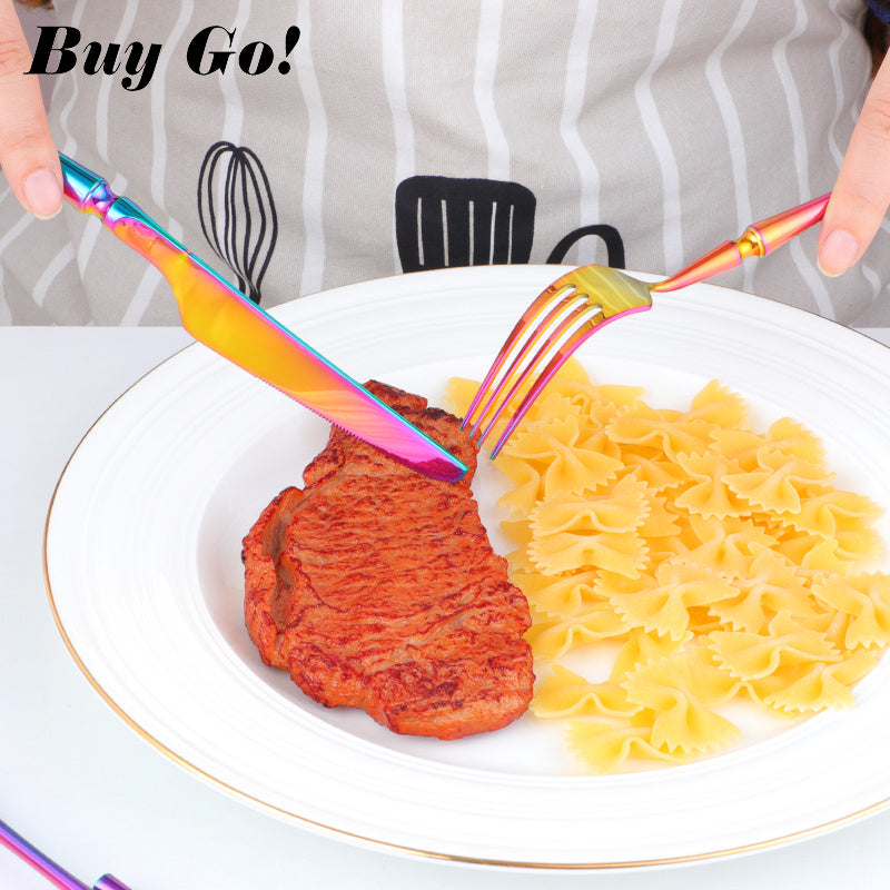 Stainless Steel Four-piece Cutlery Set