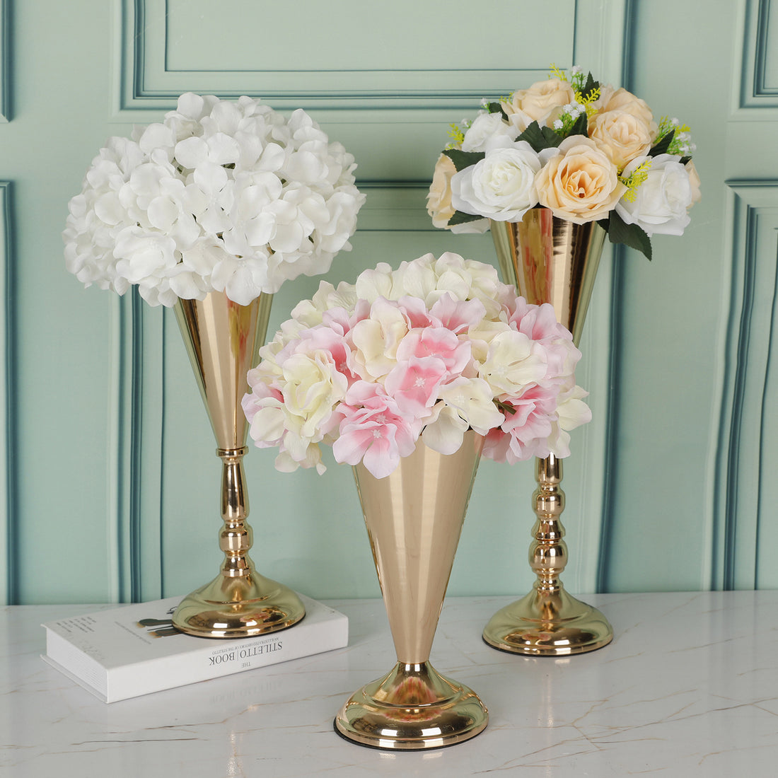 Wedding Props Iron Vases