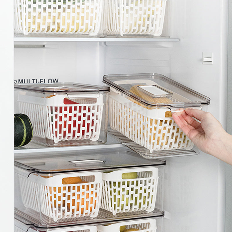 Refrigerator Freezer With Lid Storage Box